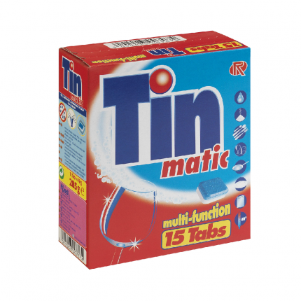 Посудомийний засіб TINmatic 15 Tabs Dishwashing tabs