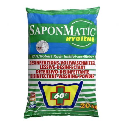 Пральний порошок Sapon Matic Hygiene 20kg Disinfecting washing powder