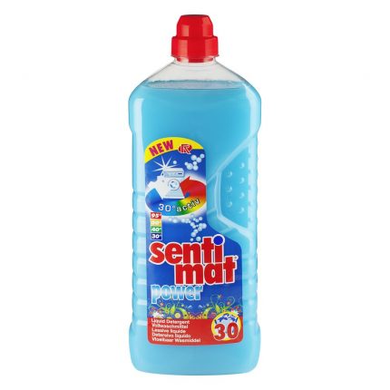 Рідкий миючий засіб Sentimat Power 1.5L Liquid Detergent - All textiles