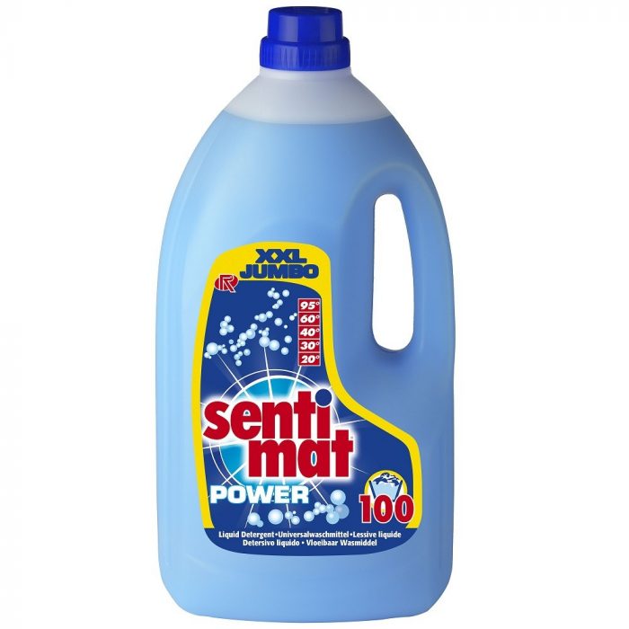 Рідкий миючий засіб Sentimat Power 5L Liquid Detergent - All textiles