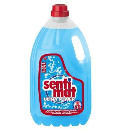 Рідкий миючий засіб Sentimat Ultra Power 4L Liquid Detergent - All textiles