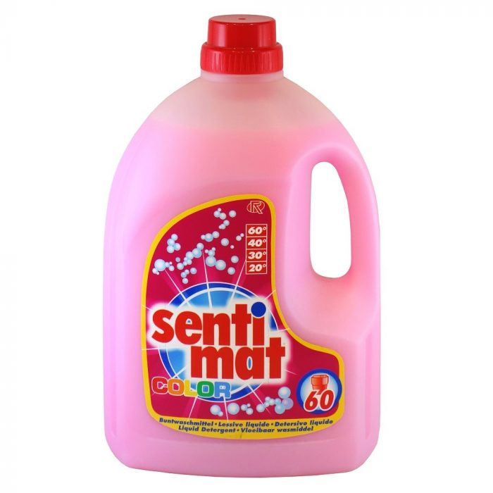 Рідкий миючий засіб Sentimat Color 3L Liquid Detergent - All textiles