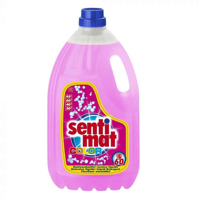 Рідкий миючий засіб Sentimat Color 4L Liquid Detergent - Color