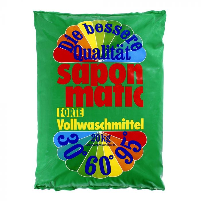 Пральний порошок SAPONmatic Forte 20kg Washing powder - All textiles