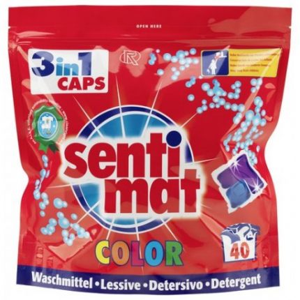 Рідкий миючий засіб Sentimat Color 40 Caps Liquid Detergent - Color