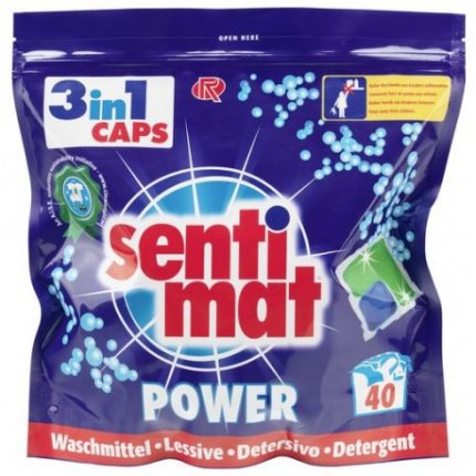 Рідкий миючий засіб Sentimat Power 40 Caps Liquid Detergent - All textiles