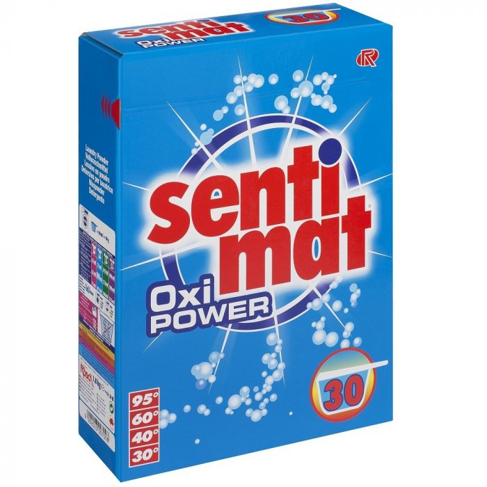 Пральний порошок Sentimat Oxi power 1.8 kg 30WL Washing powder - All textiles