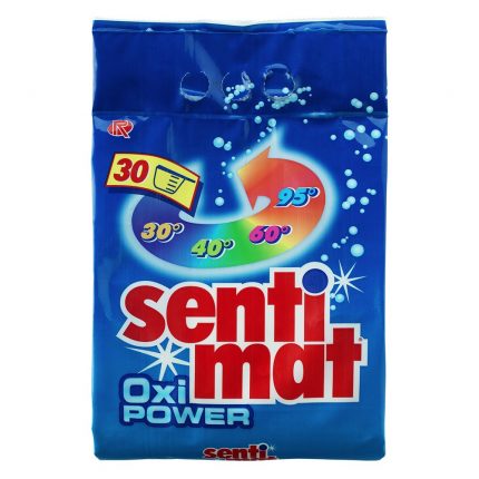 Пральний порошок Sentimat Oxi power 2.55kg Washing powder - All textiles