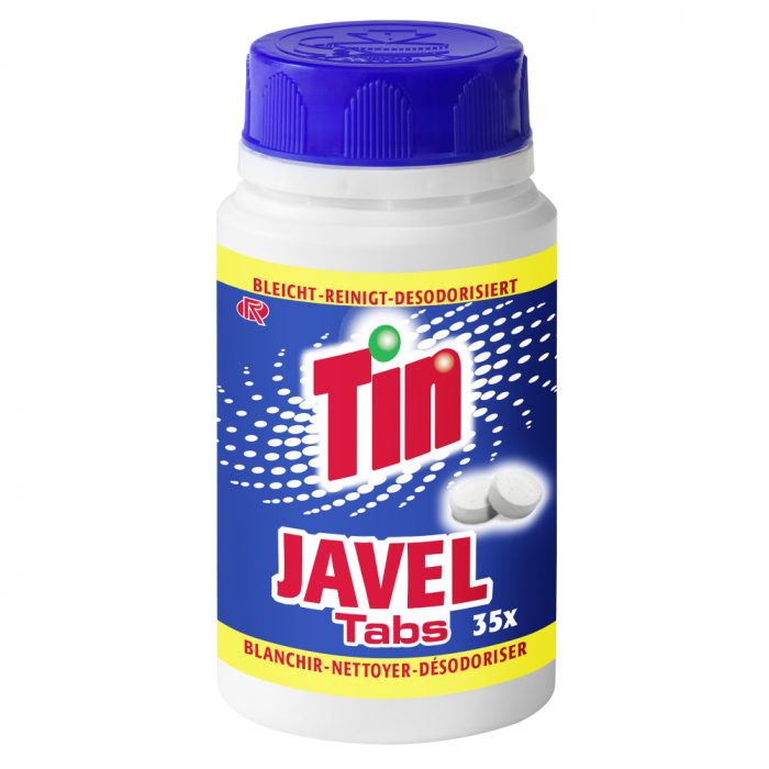 Чистячий засіб Tin Javel Tabs Javel Bleach Tabs