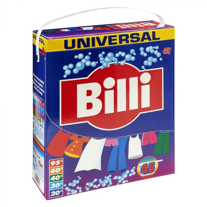 Пральний порошок Billi 45WL Washing powder - All textiles