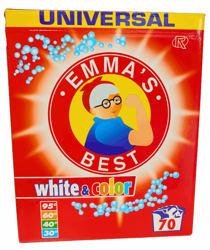 Emma'sBest_3.85_1 АКЦІЯ! Пральний порошок Emma's Best 3,85 Kg 70 Loads - Зображення 3