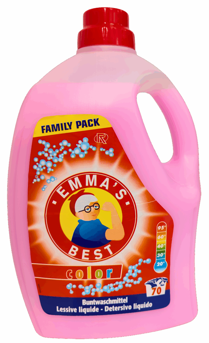Гель для прання Emma's Best Color 4 L Liquid Detergent - Color - Зображення 2