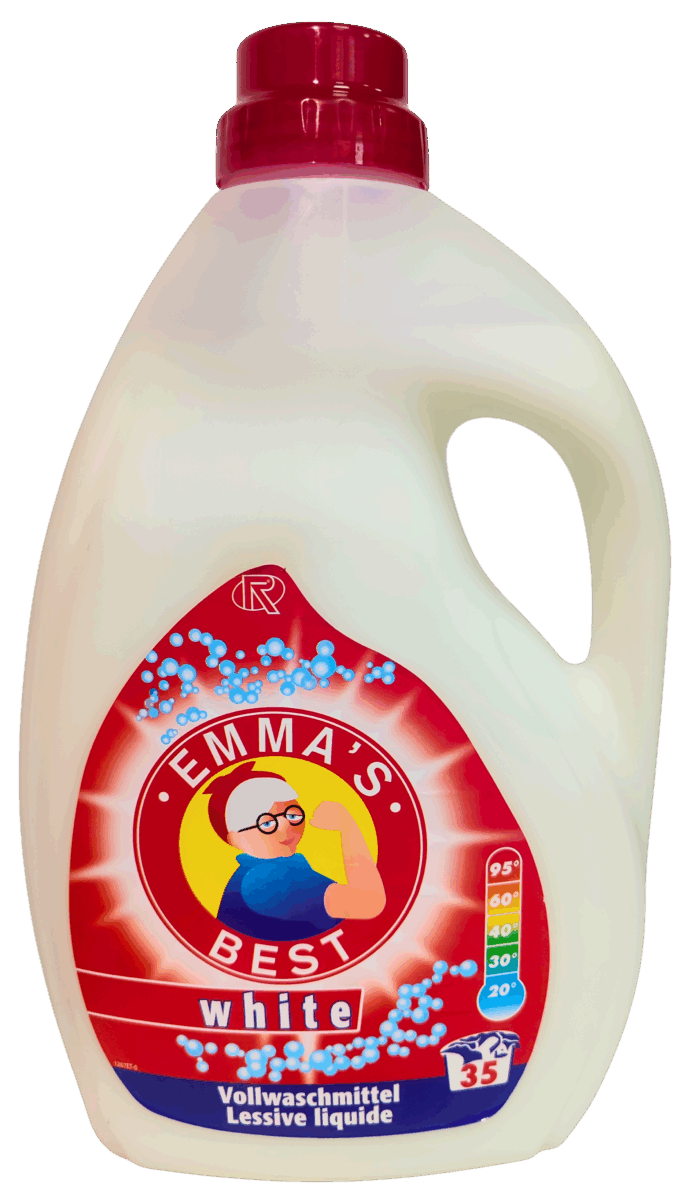 Гель для прання Emma's Best White 2 L Liquid Detergent - Whites - Зображення 2