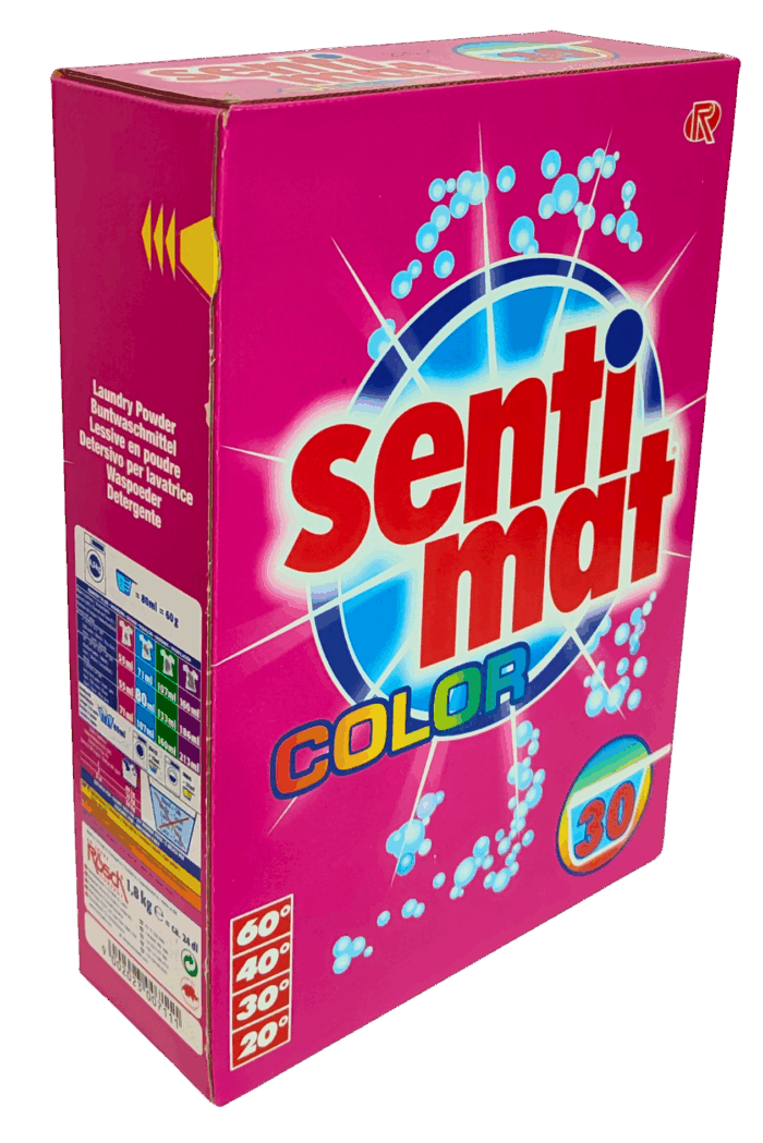 Sentimat_COLOR_1,8_kg Пральний порошок Sentimat Color 1.8 kg 30WL Washing powder - Color - Зображення 2