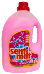 Гель для прання Sentimat Color 3L Liquid Detergent - All textiles - Зображення 2