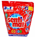 Капсули для прання Sentimat Color 40 Caps (Арт. 11325) - Зображення 2