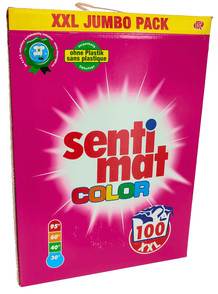 Пральний порошок Sentimat Color XXL 5.5kg Washing powder - Color - Зображення 3