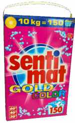 Пральний порошок Sentimat Gold Color 10kg Washing powder - Color - Зображення 3