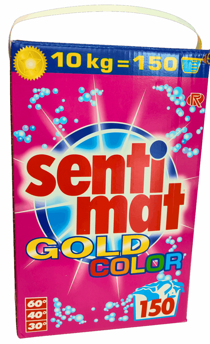 Пральний порошок Sentimat Gold Color 10kg Washing powder - Color - Зображення 3