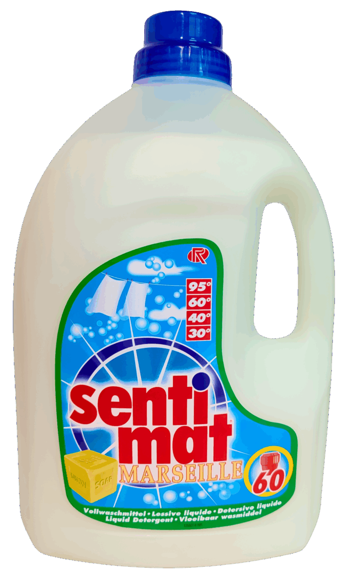 Гель для прання  Sentimat Marseille 3L Liquid Detergent - All textiles - Зображення 2