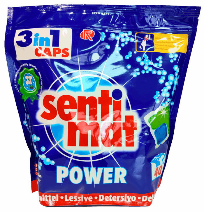 Sentimat_Power_40_CAPS Капсули для прання Sentimat Power 40 Caps (Арт. 11324) - Зображення 2