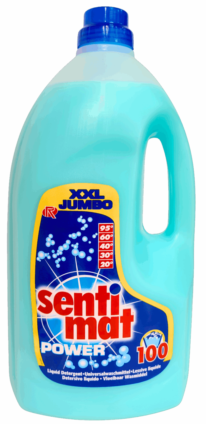 Sentimat_Power_5L Гель для прання Sentimat Power 5L Liquid Detergent - All textiles - Зображення 2