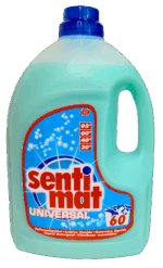 Гель для прання  Sentimat Universal 3L Liquid Detergent - All textiles - Зображення 2