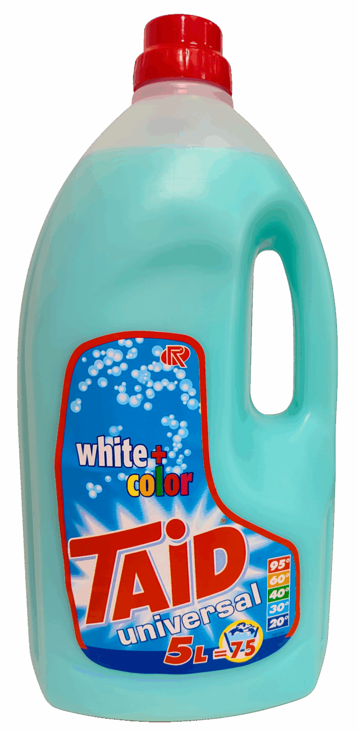 АКЦІЯ! Гель для прання Taid White + Color 5L Liquid Detergent - Зображення 2