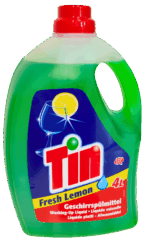 Чистячий засіб Tin Fresh Lemon 4L Washing-up liquid - Зображення 2